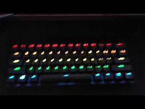 Razer Huntsman Mini. Custom Color with ripple effects!