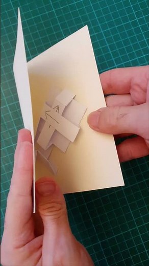 Inward And Outward Diagonal Movement Pop-Up Card Mechanisms