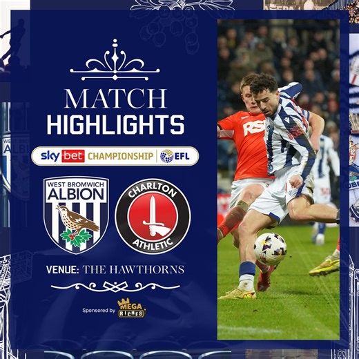 Highlights from Tuesday's draw with Charlton. | West Bromwich Albion