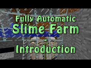Minecraft Fully Automatic Slime Farming: Introduction (1/3)