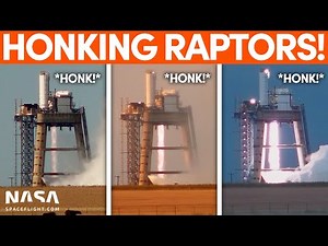The Iconic Shutdown Noise of SpaceX's Raptor Engine