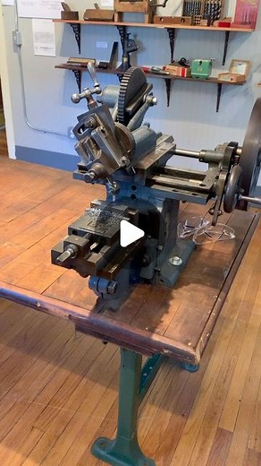Lakewood Machine & Tool on Instagram: "Here’s an awesome specimen we with @practicalmachinist got to check out at the Museum of Our Industrial Heritage in Greenfield, MA! I’m sure like me, you’ve seen examples and videos of old school shapers before. These were one of the earliest methods of facing off material, or putting chamfers or angled features on to parts. What’s unique in this case is the fact that this is a HAND POWERED version - which I had never seen before! Thank you very much to the