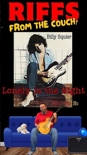 Lonely is the Night Guitar Tutorial