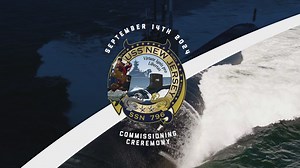 USS NEW JERSEY (SSN 796) Commissioning