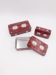 [Hot Item] Saffron Container Iaundry Soap Powder Tin Box Packaging for Different Volume