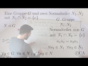 Aufgabe Beweis Normalteiler Schnitt neutrales Element kommutieren (Algebra, Gruppentheorie)