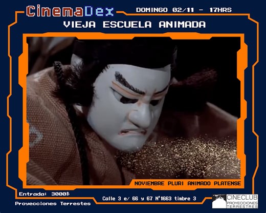 CinemaDex on Instagram: "El domingo 02/11 a las 17hrs, están invitados a “Vieja escuela animada”, nuestra primera función del bloque NOVIEMBRE PLURI ANIMADO PLATENSE en @proyeccionesterrestres. Se trata de una selección de piezas experimentales y del siglo pasado, cuando una industria de la animación no existía como la conocemos hoy, como también múltiples autores aún se encontraban experimentando con los alcances técnicos, expresivos y artísticos del medio en sí. 2:18hrs proyectadas: The Camera