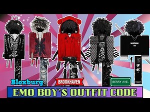 New Boy Outfits Code For Brookhaven And Berry Avenue 2024 | Roblox Brookhaven Boys Outfit Codes