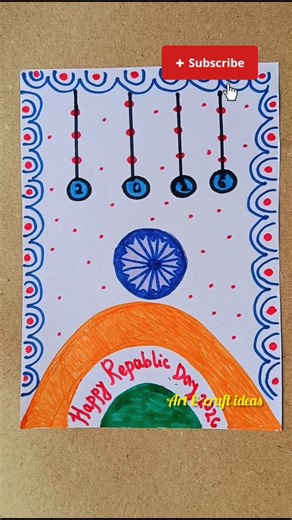 Republic day pop-up greeting cards making ideas ❤️#cards#republicday#diy#popup#3d#viral#craft#trend