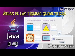 Calcular el AREA DE LAS FIGURAS GEOMETRICAS triangulo, cuadrado, circulo y rectángulo #java