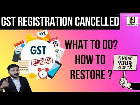 GST Registration Cancelled? How to Restore Cancelled GST Registration | High Court Judgments |