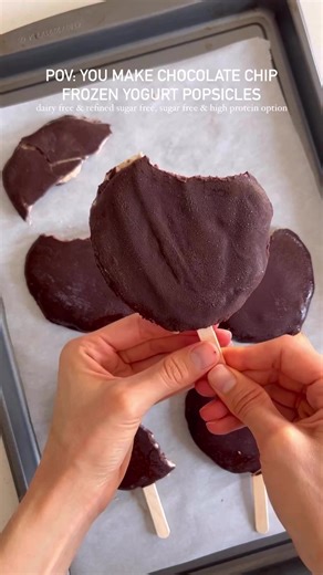 339K views · 2.6K reactions | these chocolate chip frozen yogurt...