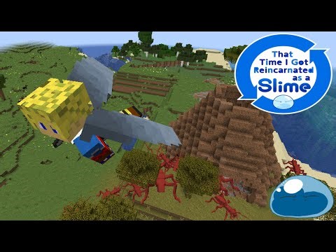 A NEW WORLD A NEW ADVENTURE !!! MINECRAFT TENSURA SLIME MOD LIKE EP 1