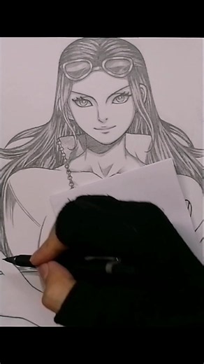 Drawing Nico Robin ~ Devil Child | One Piece