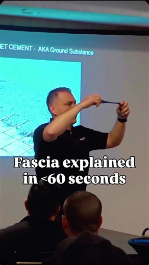 Fascia isn’t just “connective tissue.” It’s a collagen protein matrix embedded in ground substance... think cement reinforced with rubber rebar. It can deform, stiffen and recoil. Fascia changes viscosity based on load, temperature, hydration, and movement. That means it’s not passive. It’s responsive. And because it’s woven through every structure in the body, it influences: -Force transfer -Elastic recoil -Joint stability -Movement efficiency -Injury resilience If you’re only thinking muscles,