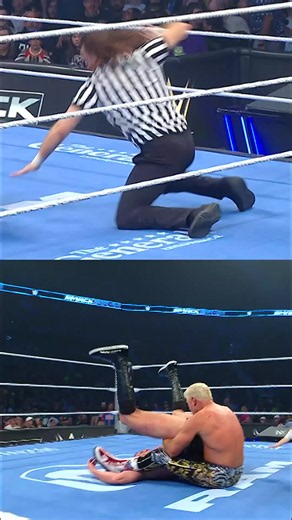 El conteo de tres de Sami Zayn fue demasiado rápido en la lucha entre Cody y Gunther 😳