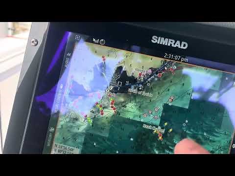 New Simrad Install with Cmor Mapping and C-Map comparison - both great products, work well together
