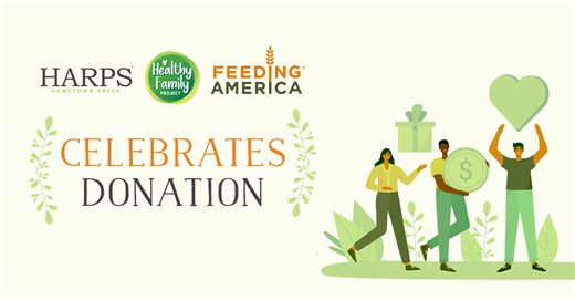 Harps Food Stores Teams Up With Healthy Family Projects as Part of Produce for Kids Campaign; Mike Roberts and Lesley Daniels Comment