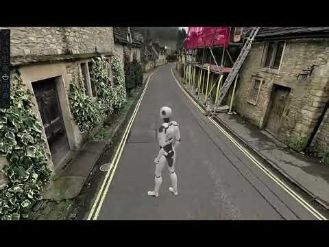 Gaussian Splat - Castle Combe Village, Wiltshire, UK