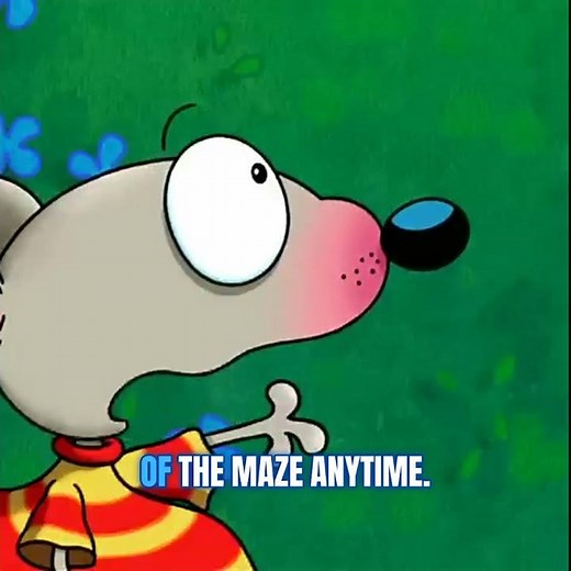 Toopy and Binoo escape the amazing maze... with a little help! 🦘