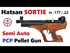 Hatsan SORTIE Semi Auto PCP Pistol - Review & Unboxing - Best New Air Gun