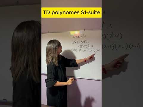 Correction TD S1 – Algèbre 1 : Polynômes (Exercices + Méthodes MUST KNOW) | Faculté des Sciences