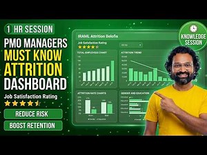 Build HR Dashboard in Excel | Attrition Analysis - 1Hour