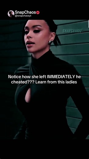 She Left the Second He Cheated Ladies, Take Notes 💔