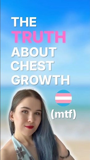 The TRUTH about chest growth (mtf) #transgender