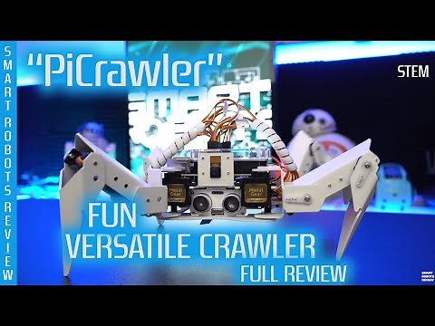 PiCrawler Quadruped Robot Kit by SunFounder - Smart Robots Review - STEM - Educational and Fun Robot