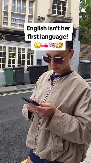 Harry & Natalia on Instagram: "English isn't her first language - bless her 🇵🇱🇬🇧🤣😆😂 #learningpolish #speakingpolish #polishlanguage #Polish #poland i #polskadziewczyna #polishwife #polishgirl #Polska #polski #languagebarrier #translation #googletranslate #🇵🇱 #polishfood"