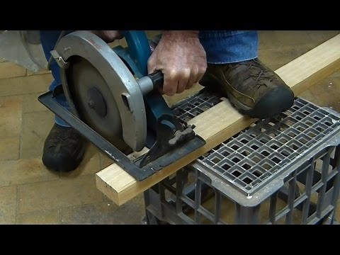 Power Saw Cutting Timber, Sound Effect with Video.