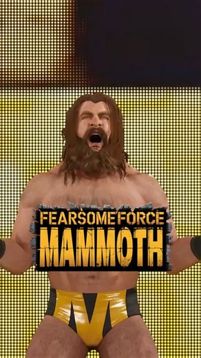 DCCW Lore: Mammoth – The Unstoppable Brute of DCCW #dccw #wwe2k25 #mammoth #dccomics #wrestling