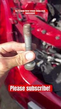 Day 10 update Range Rover evoque timing chain replacement #diycarrepair #rangeroverevoque