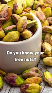 Do you know your tree nuts?  Watch until the end to find out... it’s pistachios! ⭐️It's important to recognize the differences between various tree nuts, as some people with a tree nut allergy may be allergic to more than one type of tree nut. While others may only be allergic to one type of tree nut. #SeeItKnowIt #MoreThanPeanuts #FoodAllergyAwareness #TreeNutAllergy #NutAllergy #Pistachios | Food Allergy Canada | Facebook