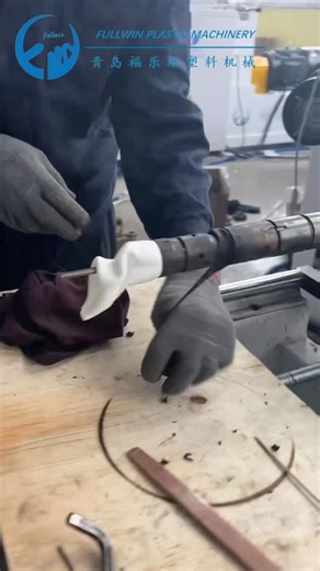 High speed small diameter double wall corrugated pipe machine #extruder #factory #plastic