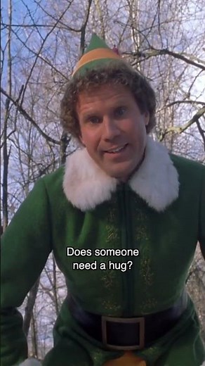 ELF MOVIE - What about when Buddy tries to hug a raccoon. Hissss. #shorts