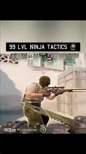 Ninja CS2 Movement on Dust II 🥷