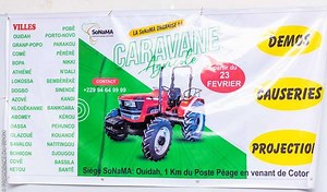Mécanisation de l’agriculture : La SoNaMA va aux contacts des producteurs agricoles dans 33 villes du Bénin | Gouvernement de la République du Bénin