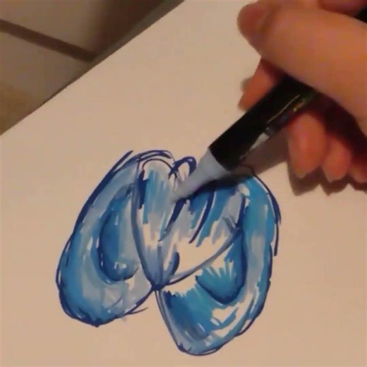 Drawing a comb jelly :)