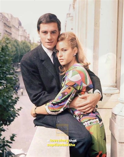 50K views · 3.4K reactions | Alain Delon & Romy Schneider: The Timeless Hollywood Romance | Golden Glimmers of History | Facebook