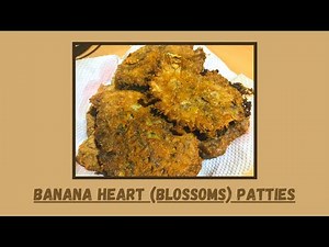 How To Make Banana Heart (Blossoms) Patties | Tortang Puso Ng Saging | Cooking With Shuan