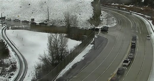 Multiple vehicles slide into Provo River along Alpine Loop