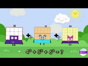 3 Square Number Sequence | 1² + 2² + 3² = ?| Fun Math for Kids ‪@educationalcorner110‬