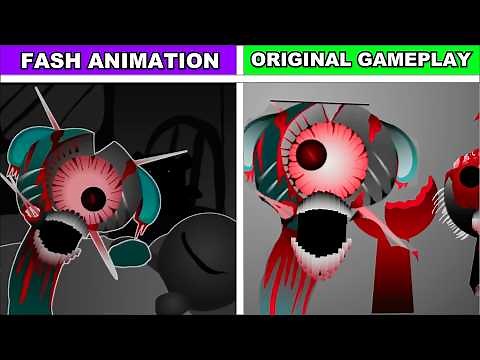 Incredibox Sprunki – Phase 8 to Phase 2 (Full Comparison: Fash Animation vs Original)