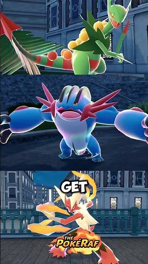 How To Get ALL Mega Stones for Sceptile, Swampert & Blaziken in Pokémon Legends: Z-A! #pokemon