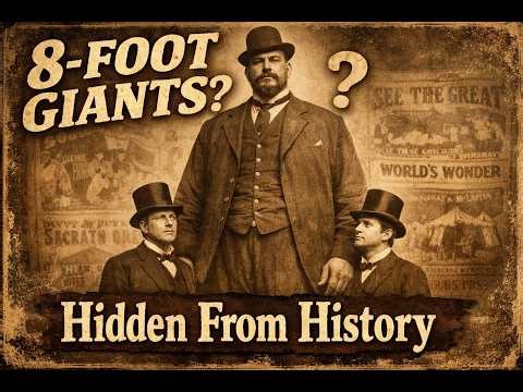 The 8-Foot Giants Hidden in 19th Century Circuses | What History Doesn’t Want You to See”