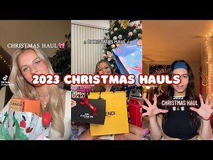 2023 Christmas Haul Compilation | Pt. 3 🎄🎁🎅