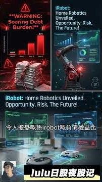 💰 IRBT深度解密！未来家居机器人股系投资宝藏定陷阱？📈@trade247s #IRBT #iRobot #lulu日股夜股记