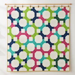 Modern Octagon Geometric Quilt Pattern | Quick and Easy | Instant Download Beginner Friendly PDF - Etsy